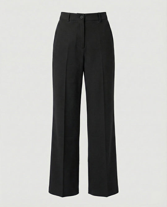 Damen Hochtaillierte Weite Hose
