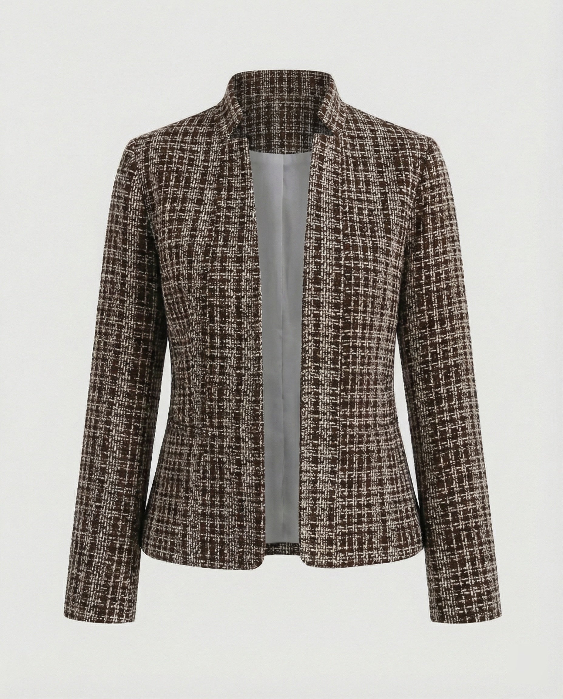 Damen Eleganter Blazer mit Tailliertem Schnitt