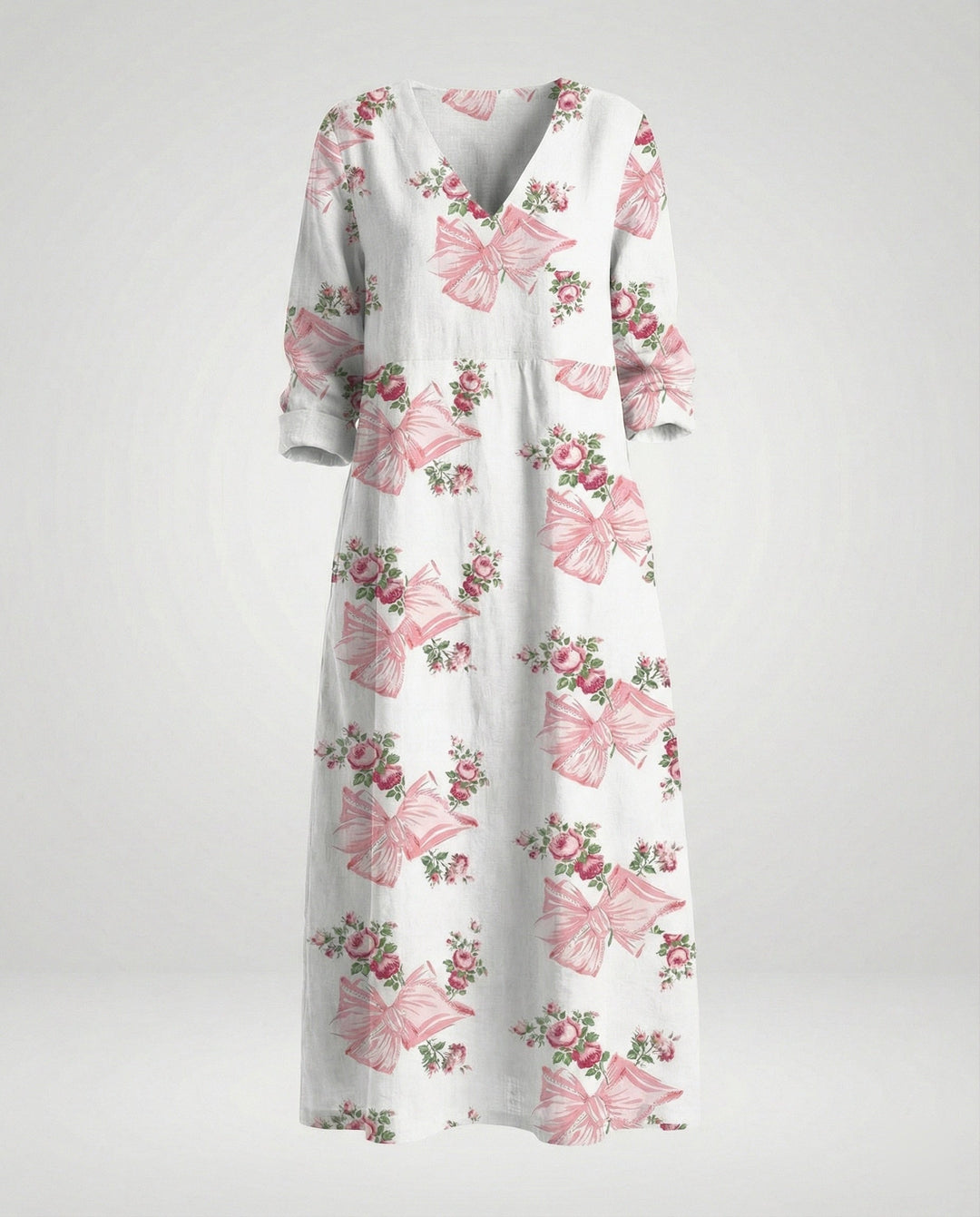 Boho Maxikleid Sommer Damen Taschen