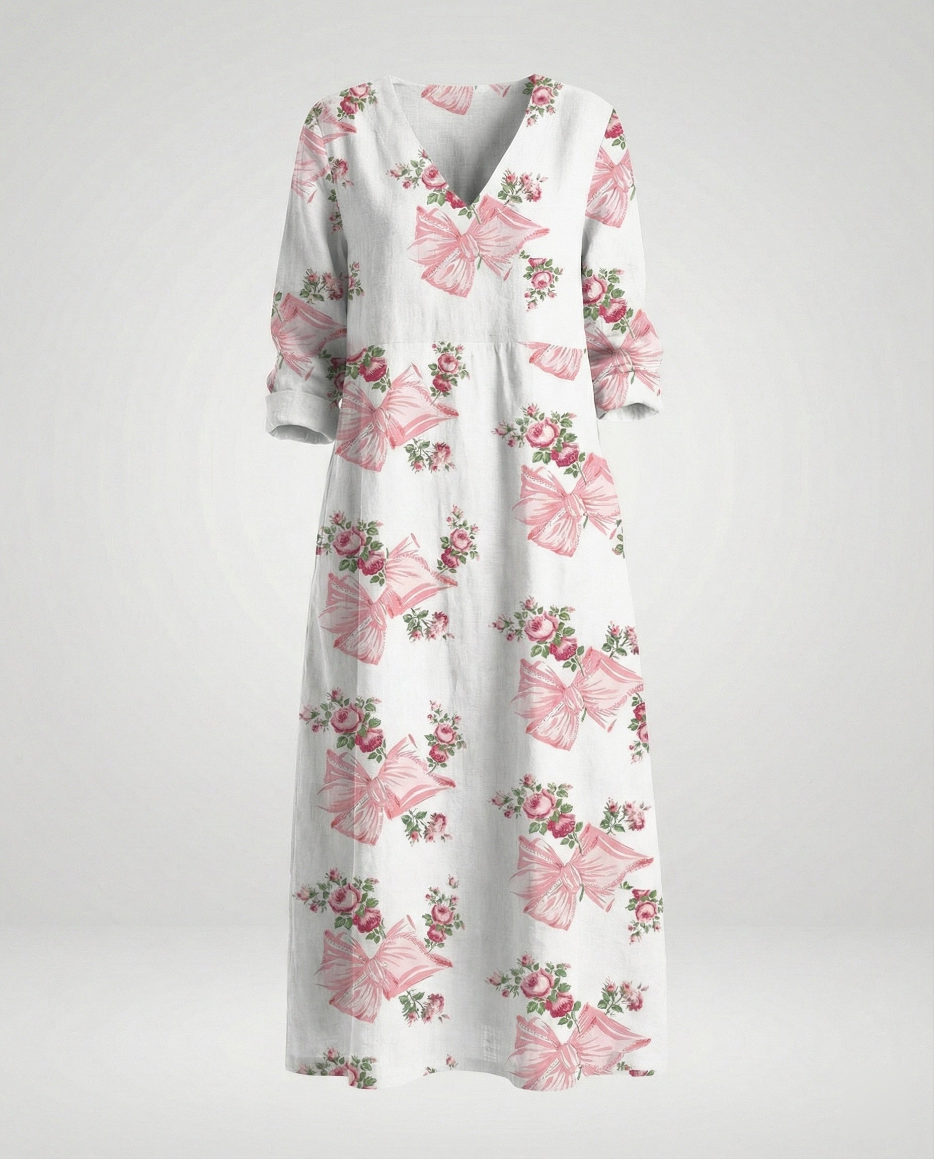 Boho Maxikleid Sommer Damen Taschen