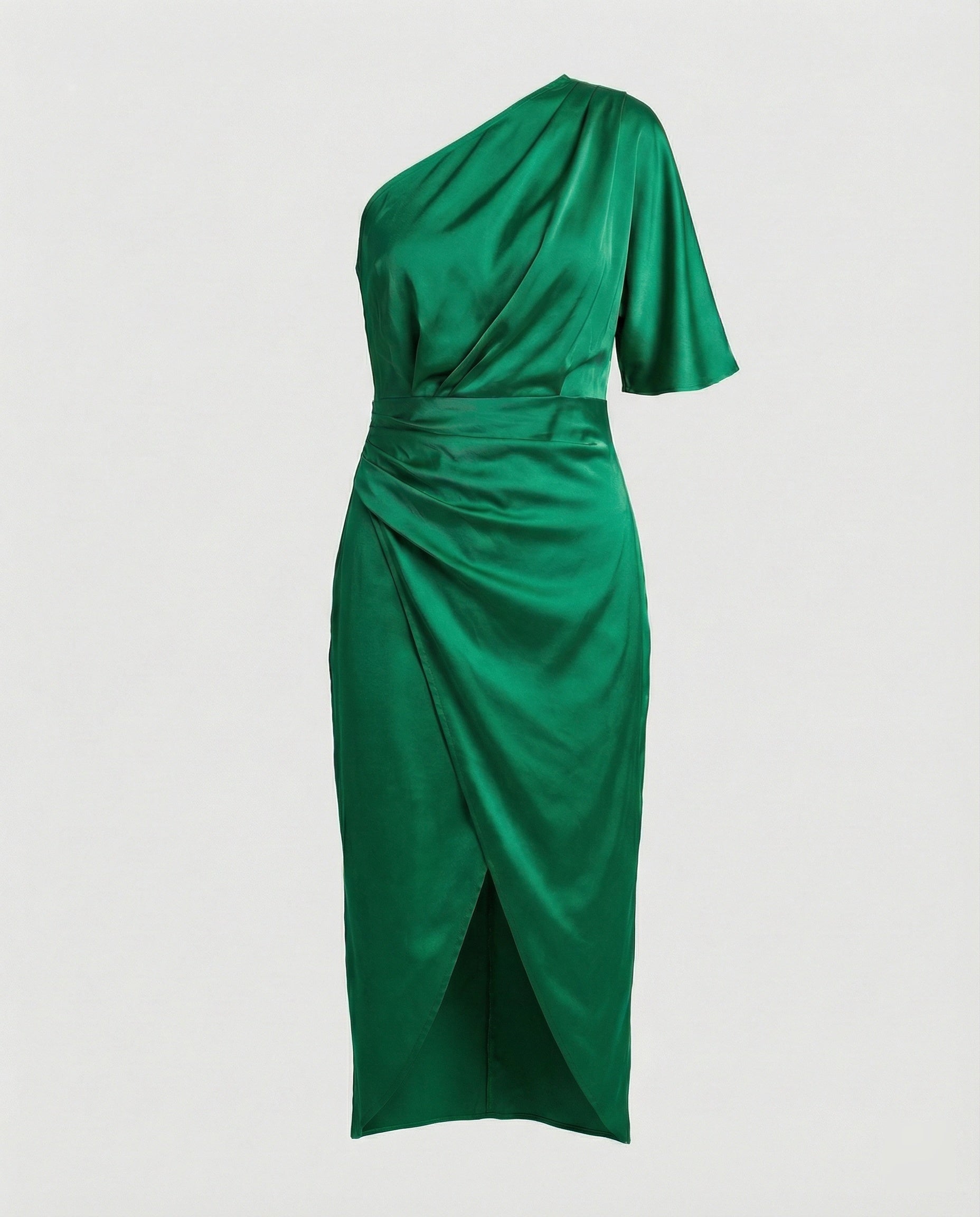 Elegantes Abendkleid Midi asymmetrisch