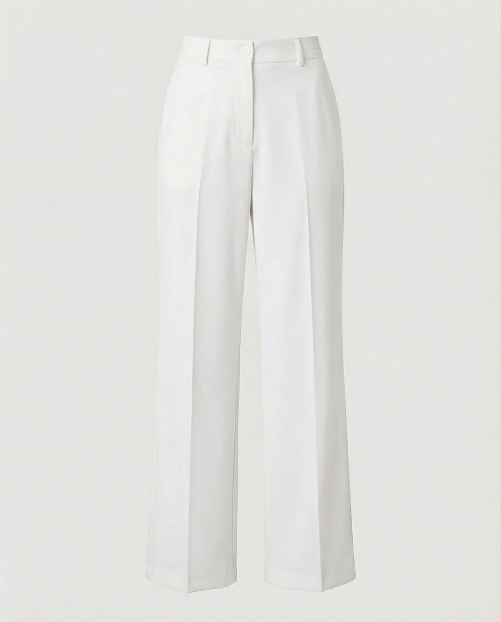 Damen Hochtaillierte Weite Hose
