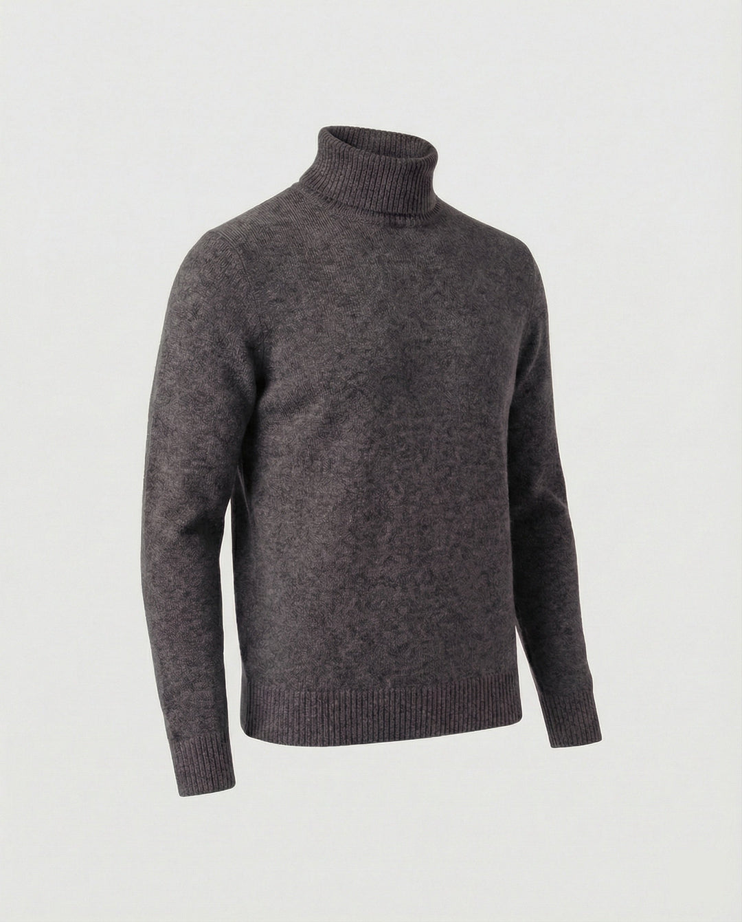 Herren Rollkragenpullover aus weichem Merinowolle