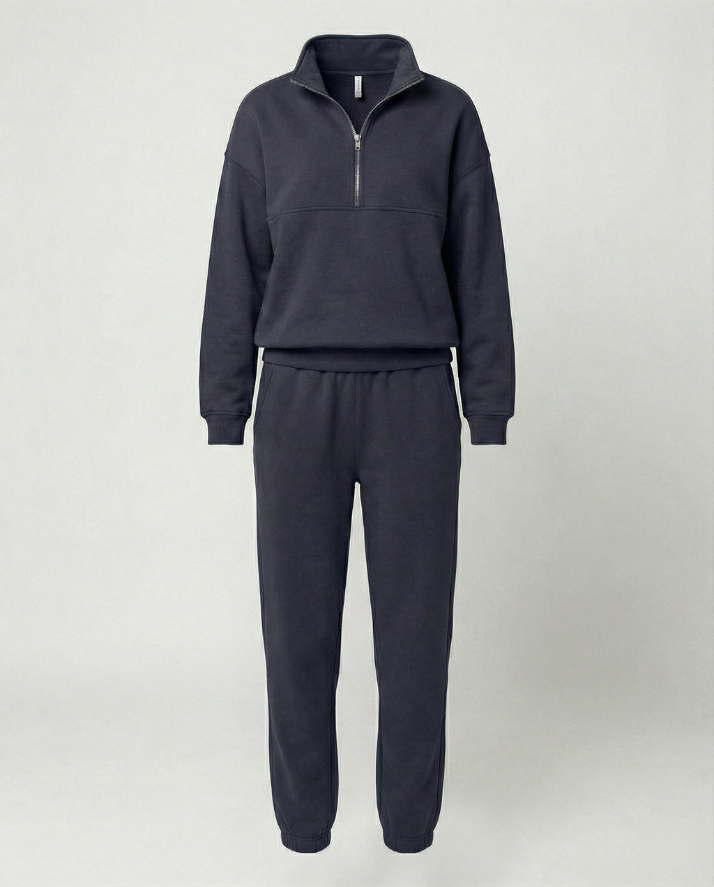 Jogginganzug Damen sportlich mit Zip-Hoodie und Jogginghose