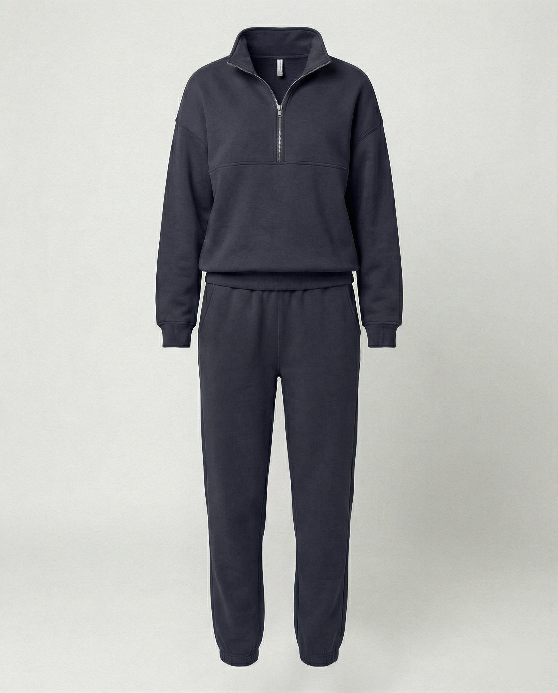 Jogginganzug Damen sportlich mit Zip-Hoodie und Jogginghose