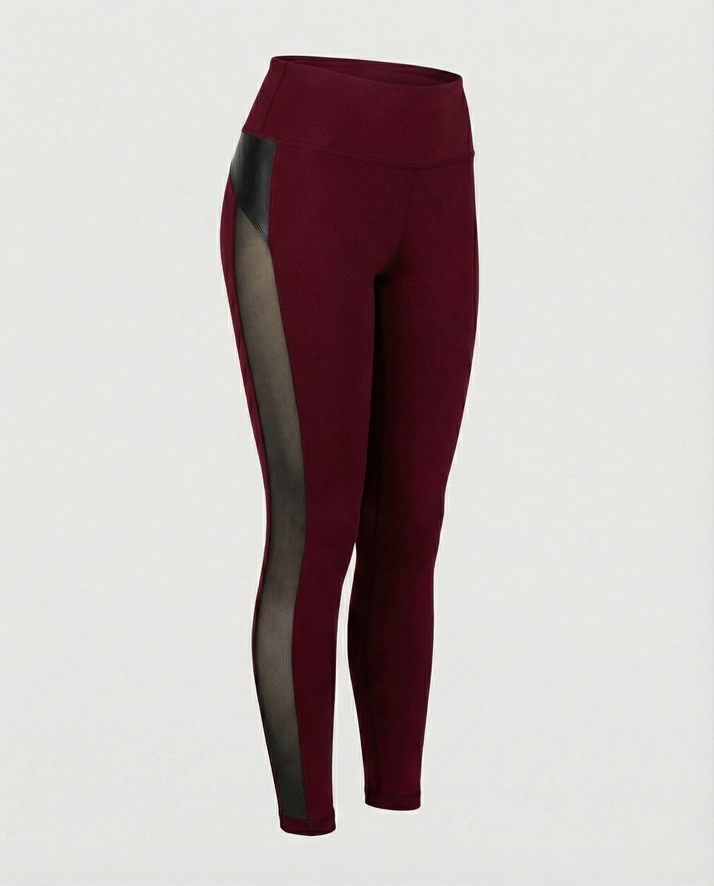 Damen Sport-Leggings mit atmungsaktivem Mesh-Einsatz