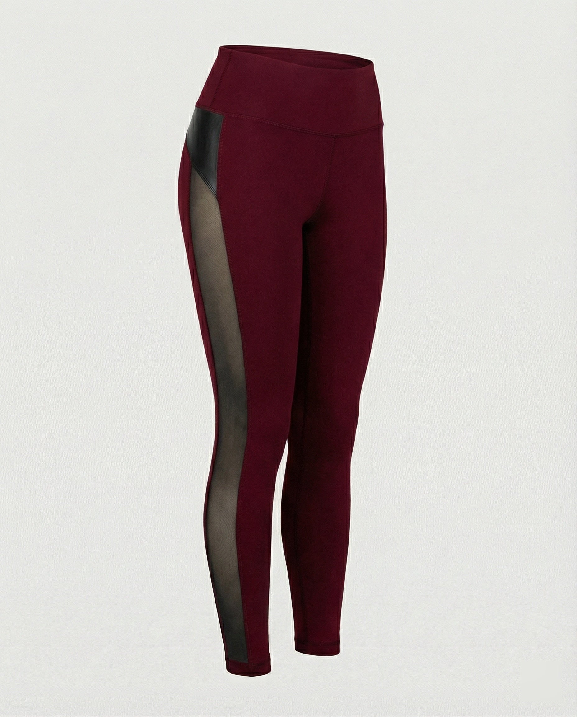 Damen Sport-Leggings mit atmungsaktivem Mesh-Einsatz