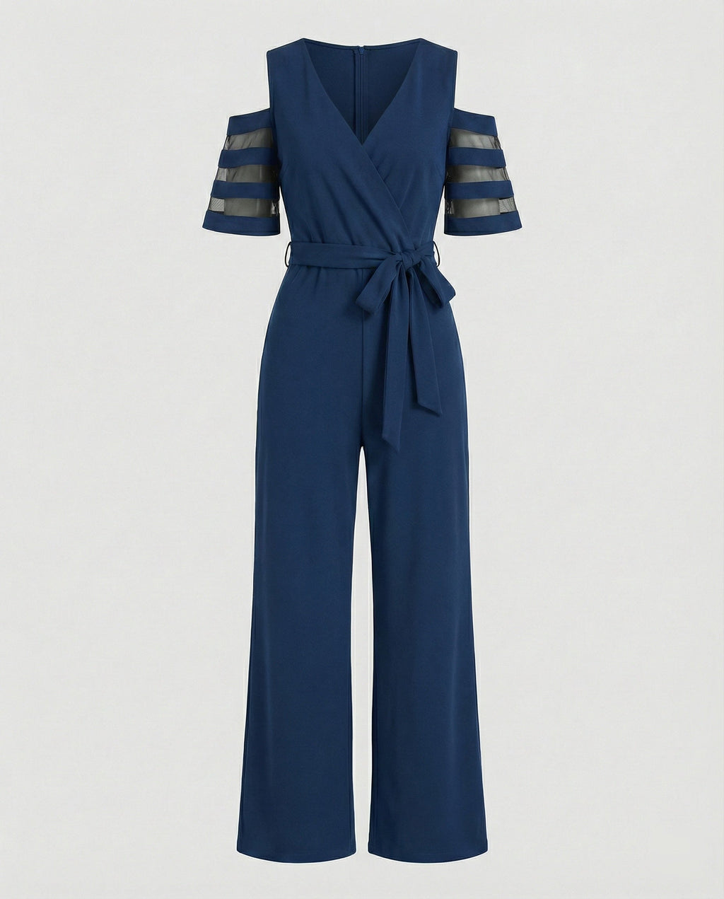Damen Jumpsuit schulterfrei elegant
