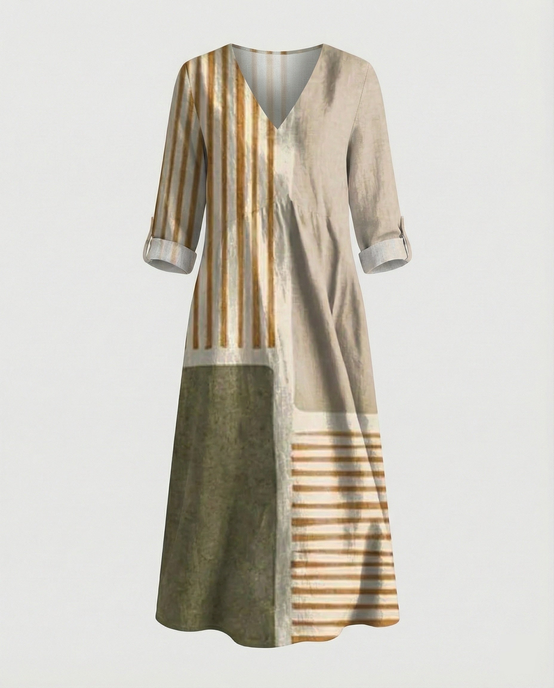 Boho Maxikleid Sommer Damen Taschen
