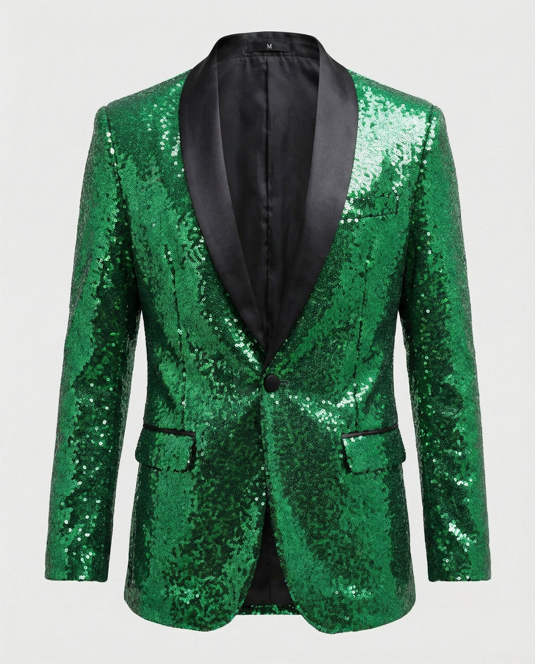 Glamouröser Pailletten Blazer Herren