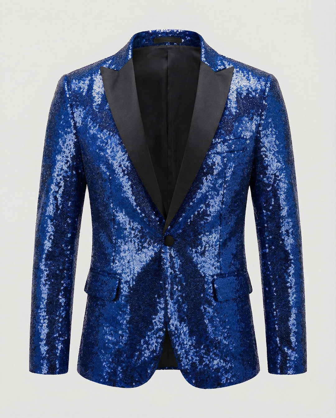 Glänzender Herren Pailletten Blazer