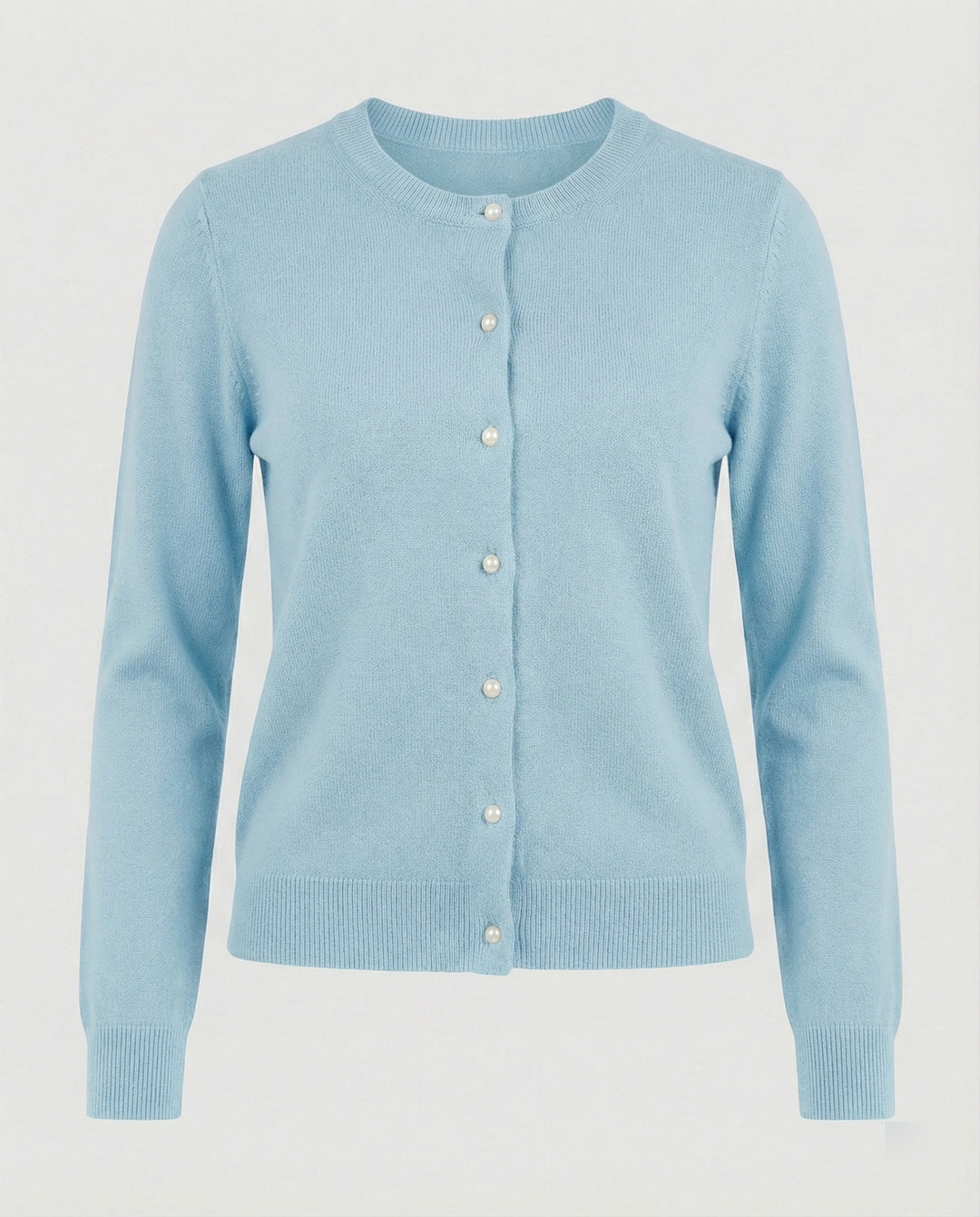 Damen Feinstrick Cardigan mit Knopfleiste und weichem Material