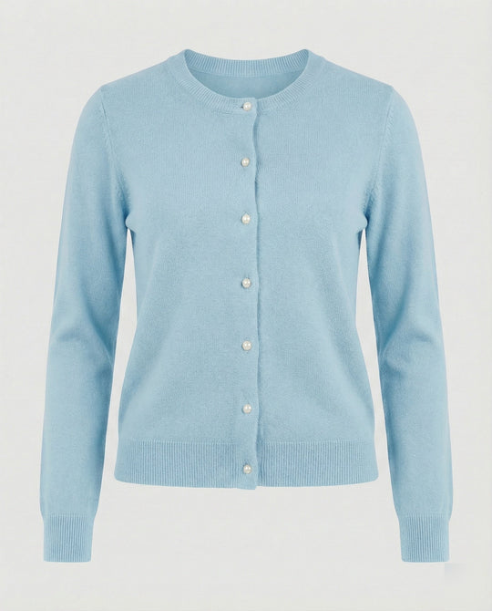 Damen Feinstrick Cardigan mit Knopfleiste und weichem Material