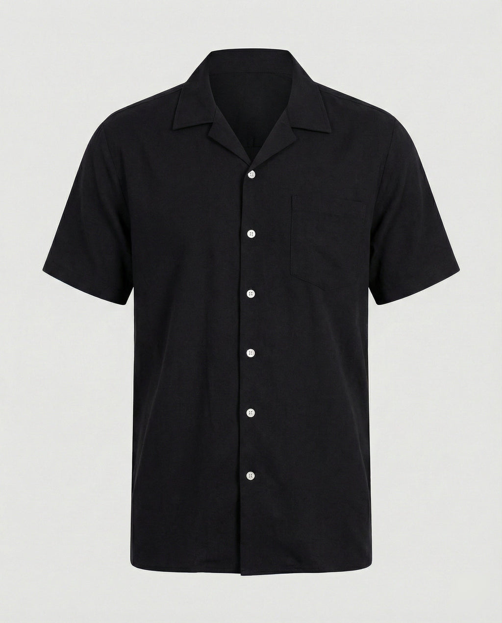 Kurzarm Hawaiihemd Herren Palmenprint