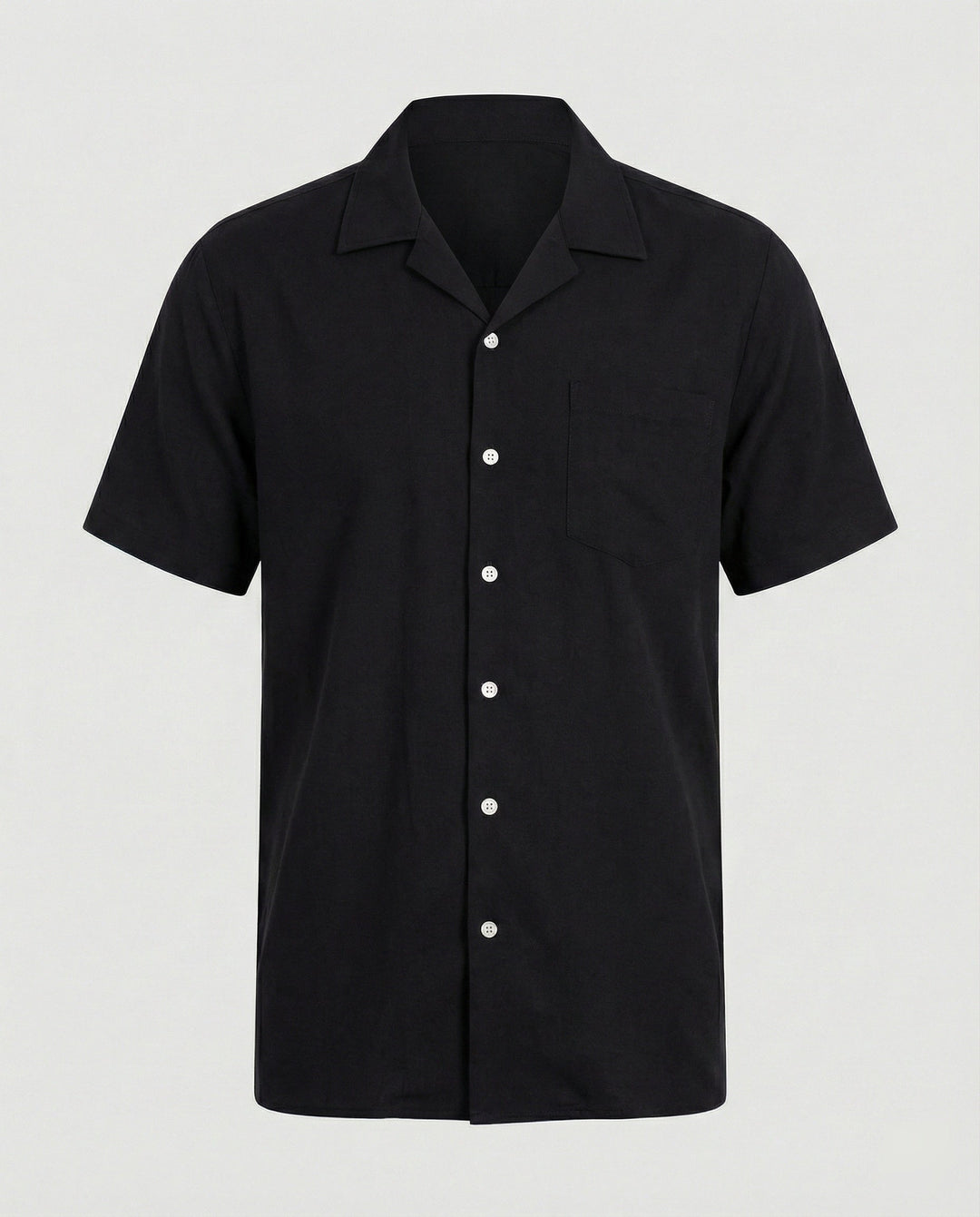 Kurzarm Hawaiihemd Herren Palmenprint