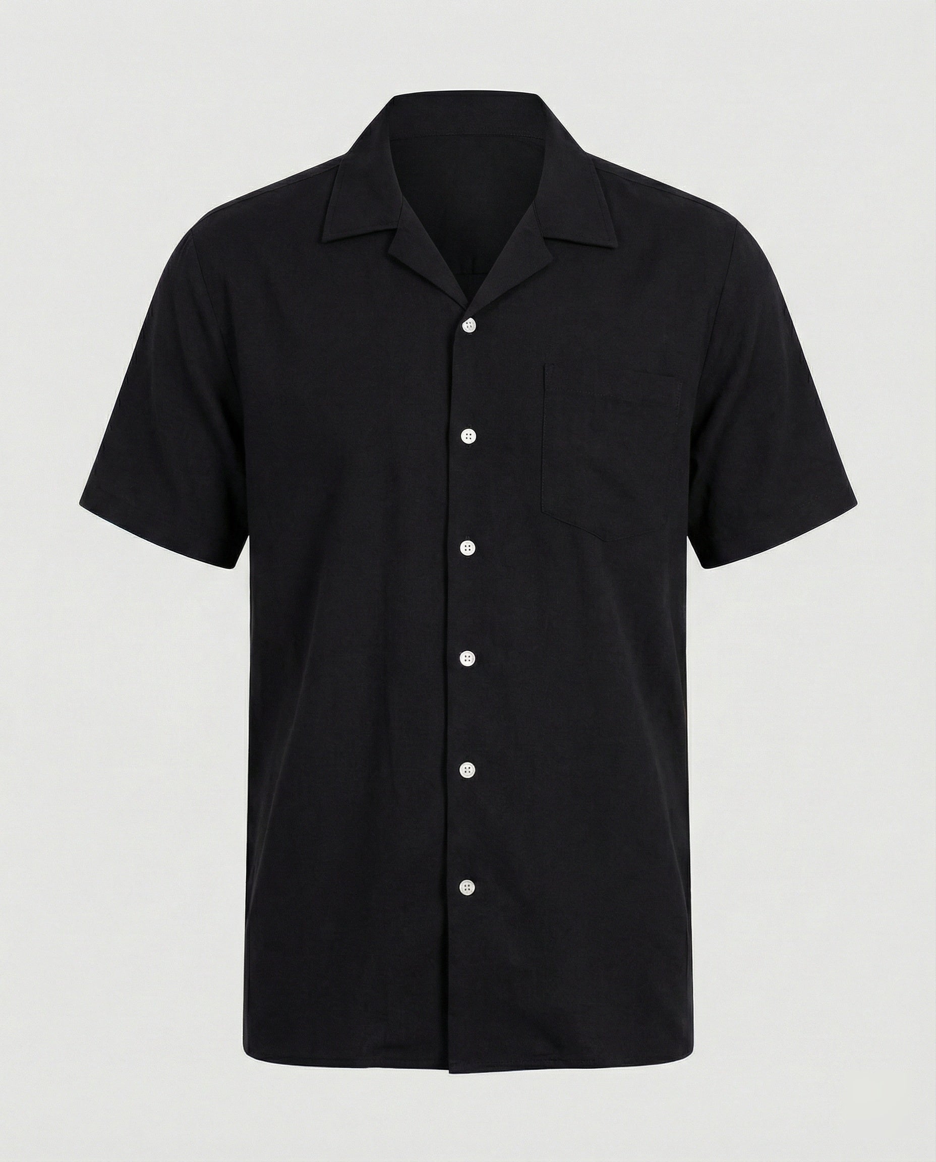 Kurzarm Hawaiihemd Herren Palmenprint