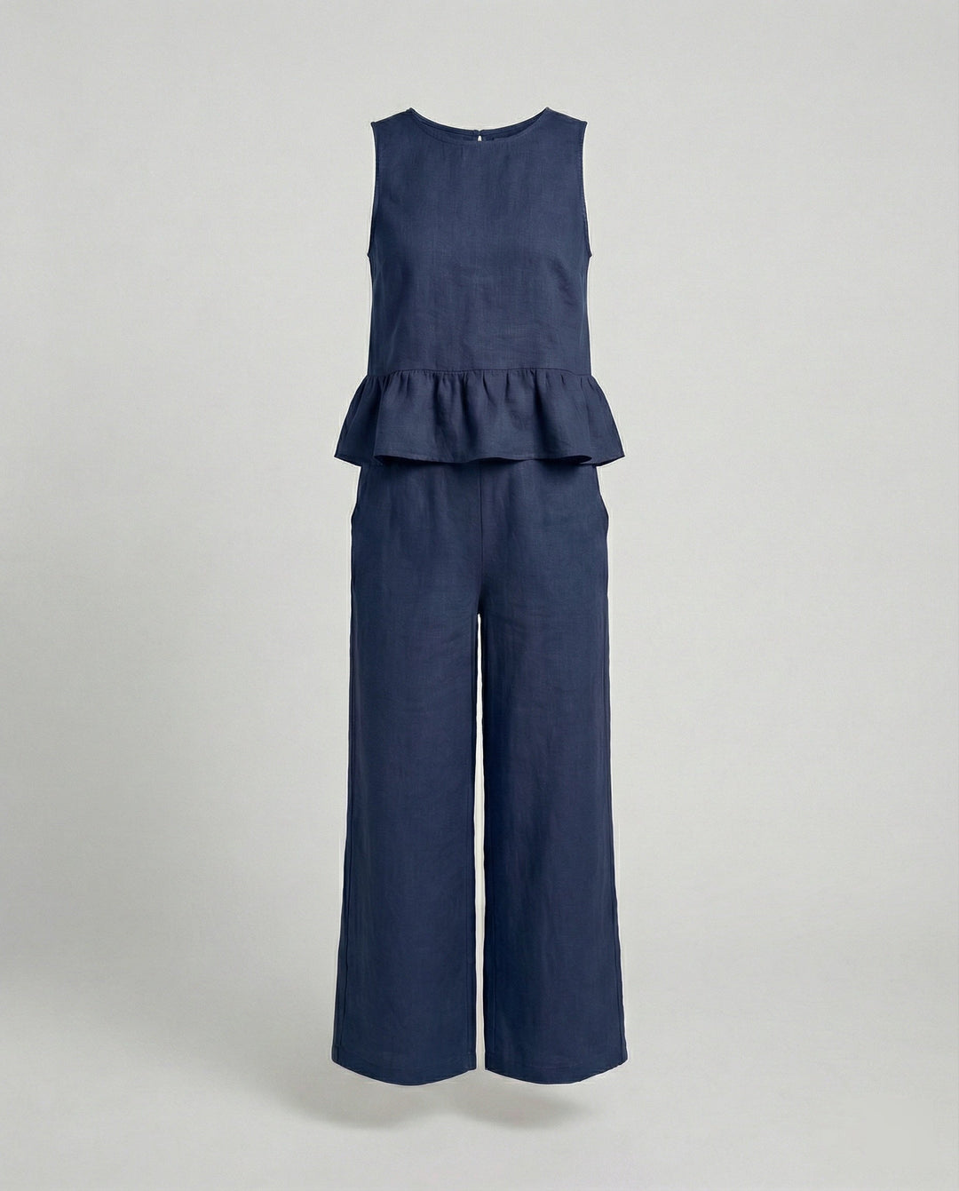 Damen Zweiteiler Set Sommer Palazzohose