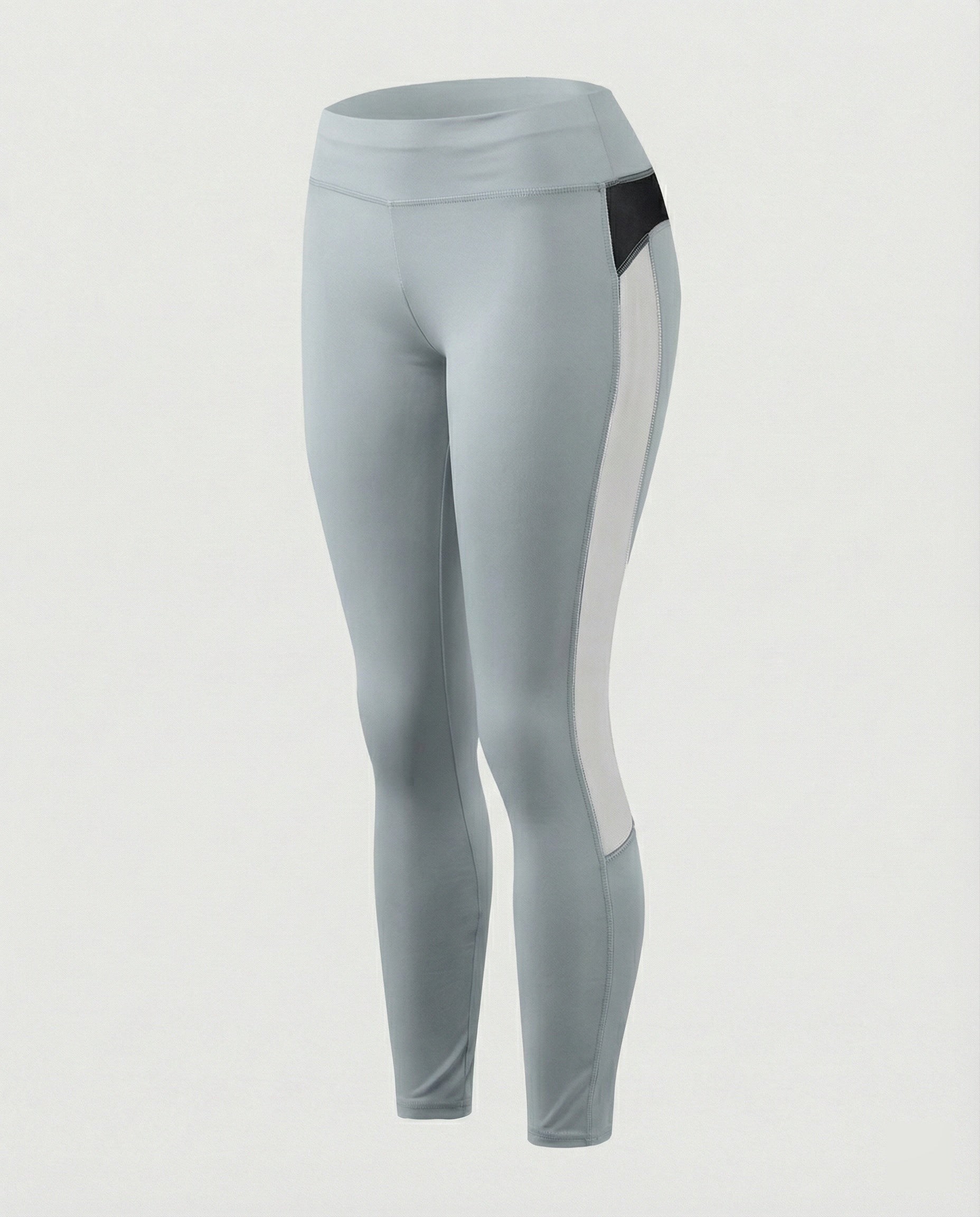 Damen Sport-Leggings mit atmungsaktivem Mesh-Einsatz