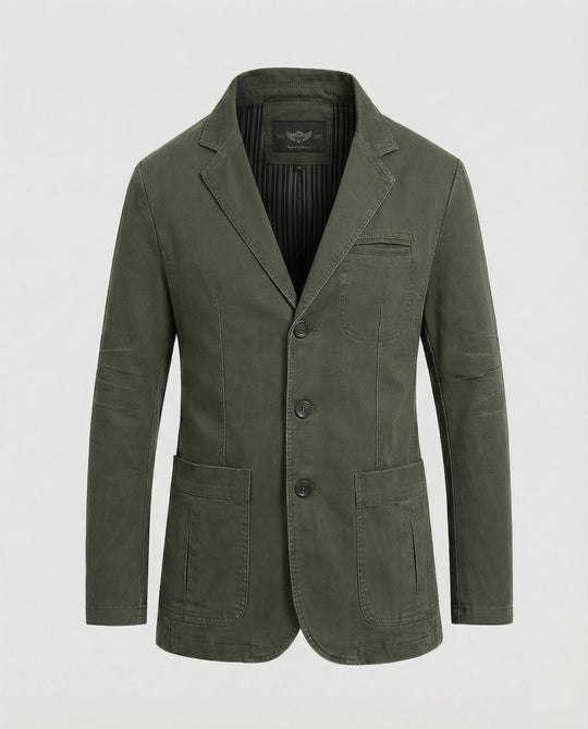 Herren Blazer Herren unstrukturiert