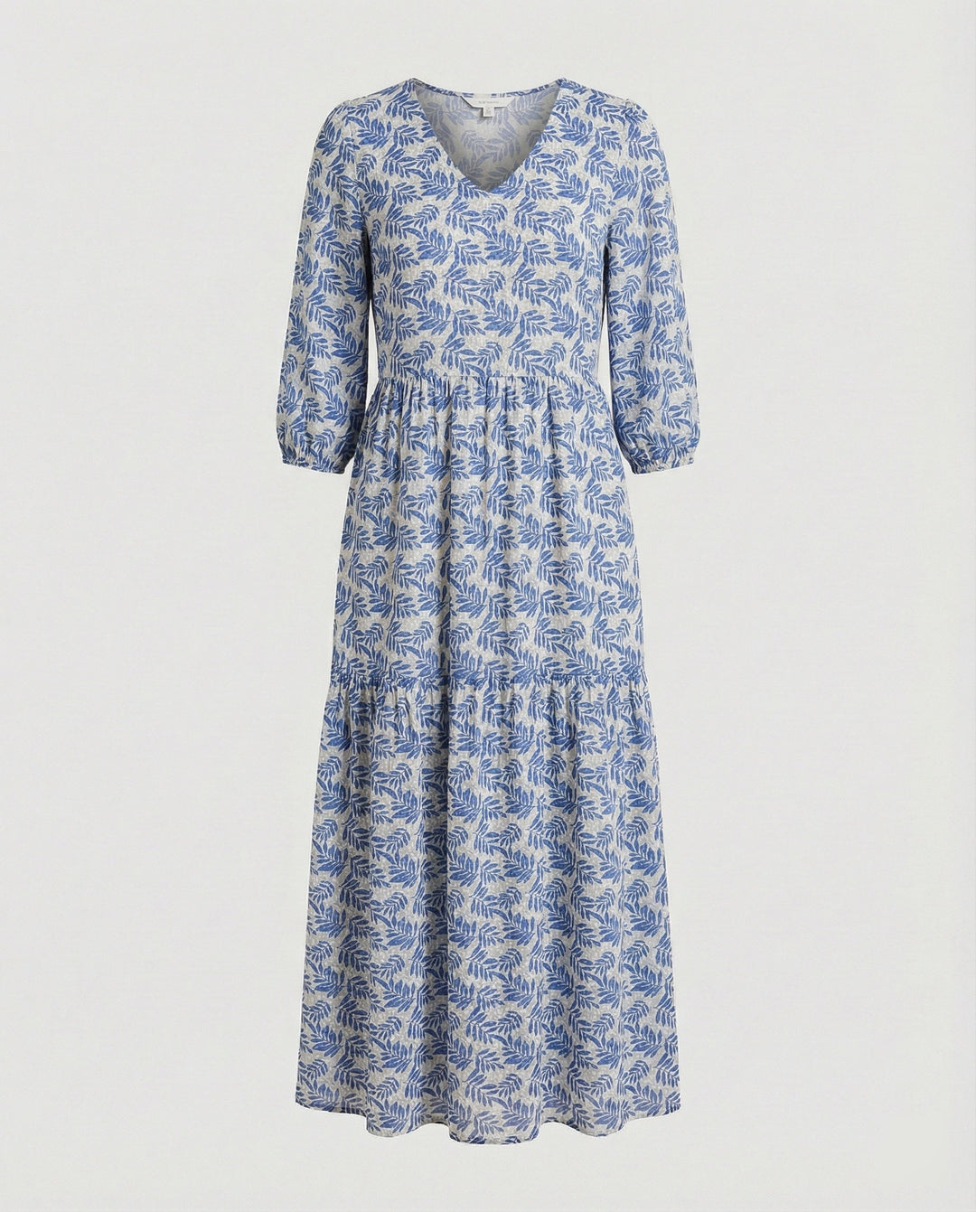 Damen Midikleid Sommer Stufenrock