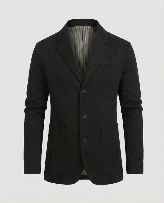Herren Blazer Herren unstrukturiert