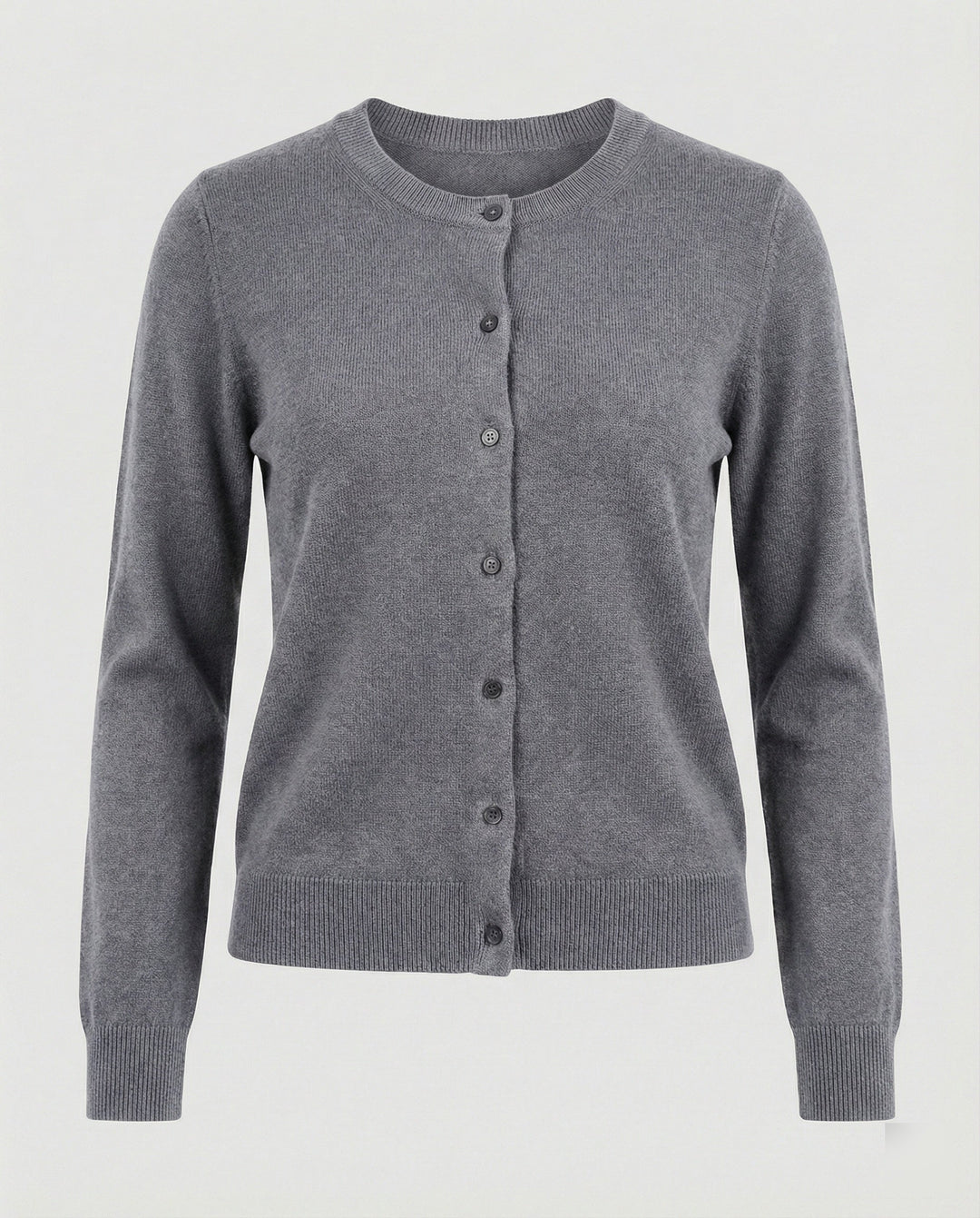Damen Feinstrick Cardigan mit Knopfleiste und weichem Material