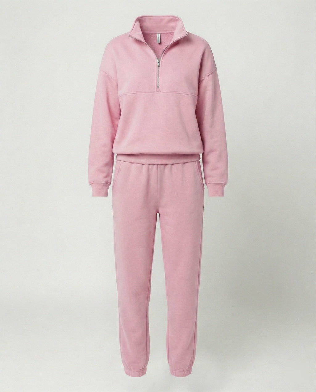 Jogginganzug Damen sportlich mit Zip-Hoodie und Jogginghose