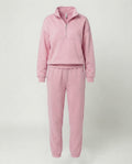 Jogginganzug Damen sportlich mit Zip-Hoodie und Jogginghose