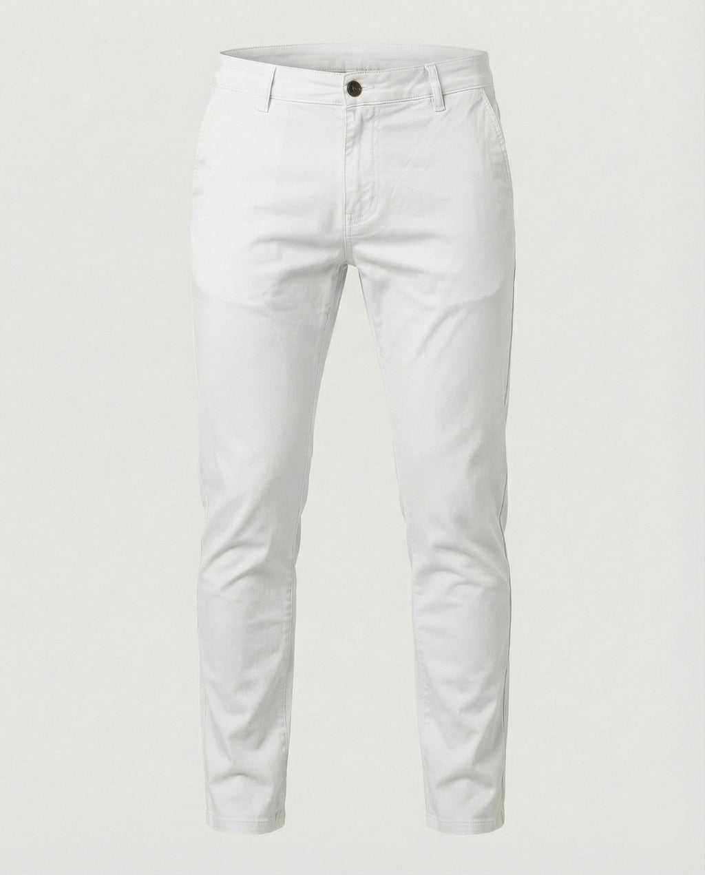 Herren Chinohose Slim Fit mit Elastikbund