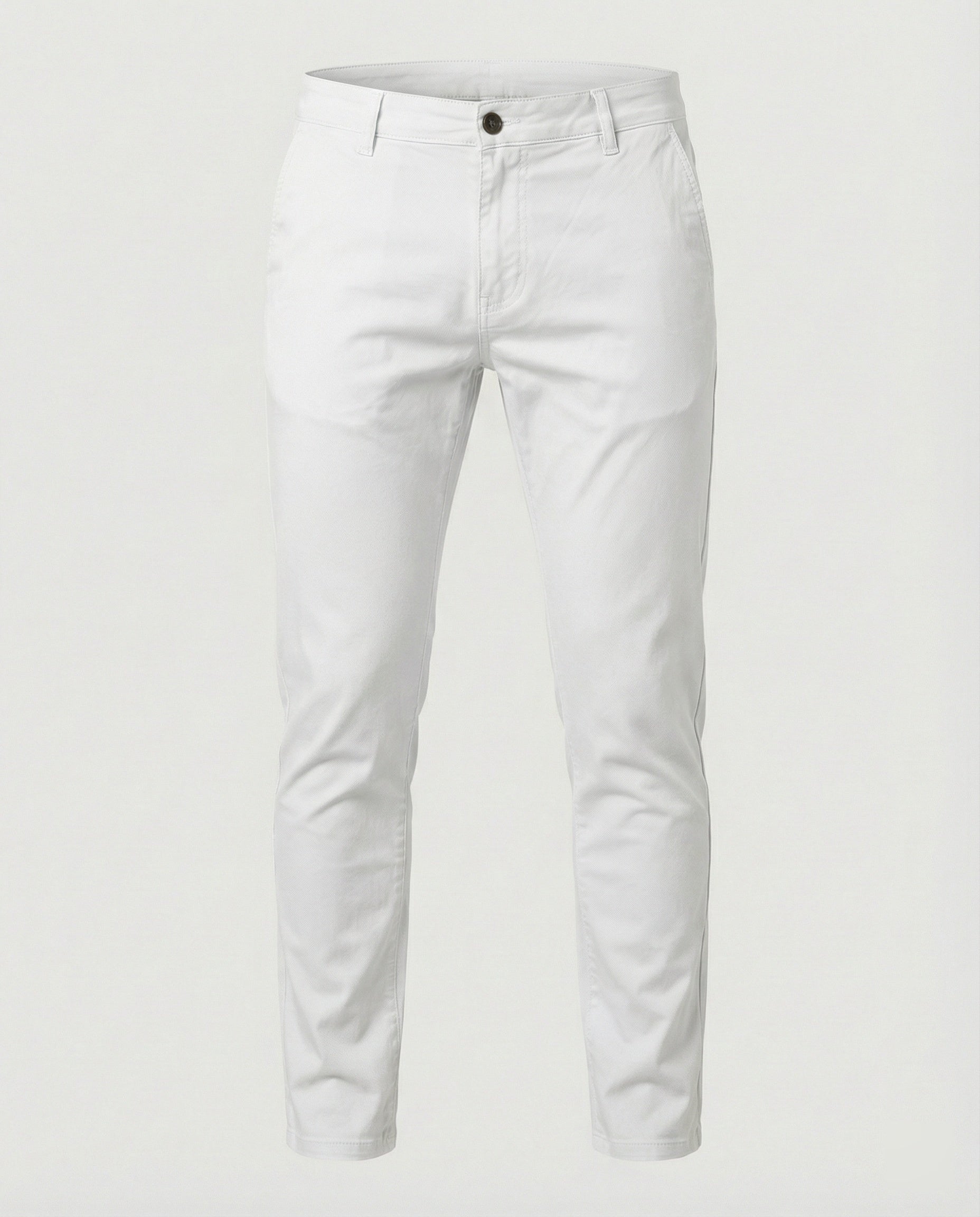 Herren Chinohose Slim Fit mit Elastikbund