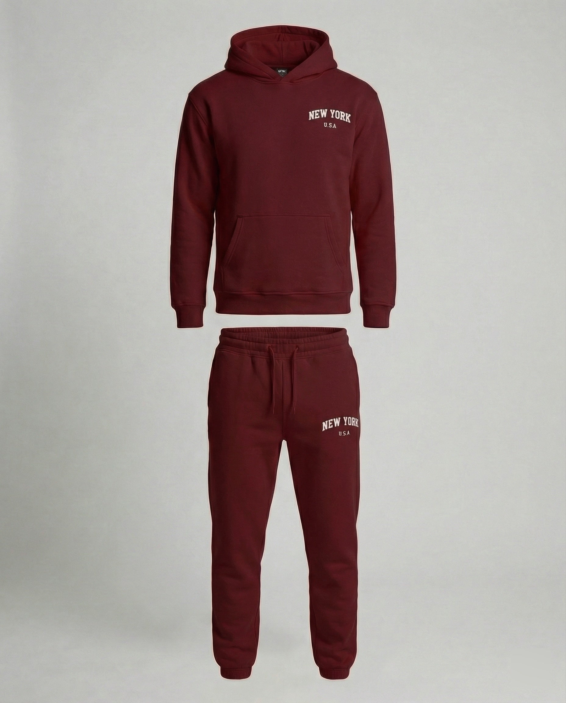 Herren Jogginganzug Herren Hoodie Set