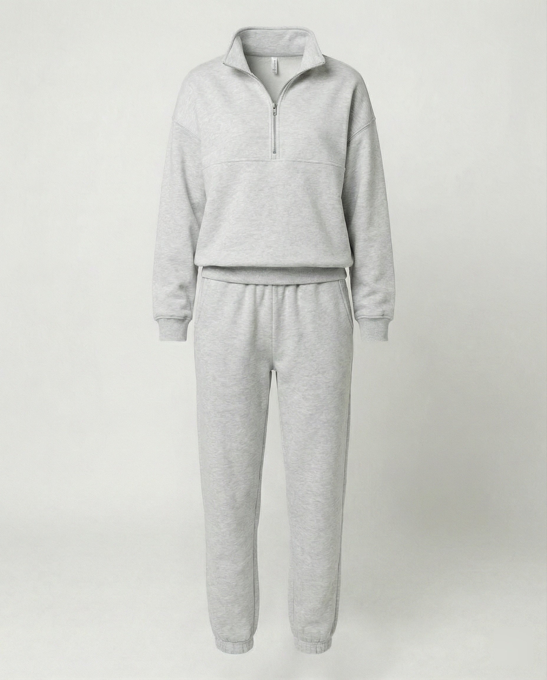 Jogginganzug Damen sportlich mit Zip-Hoodie und Jogginghose