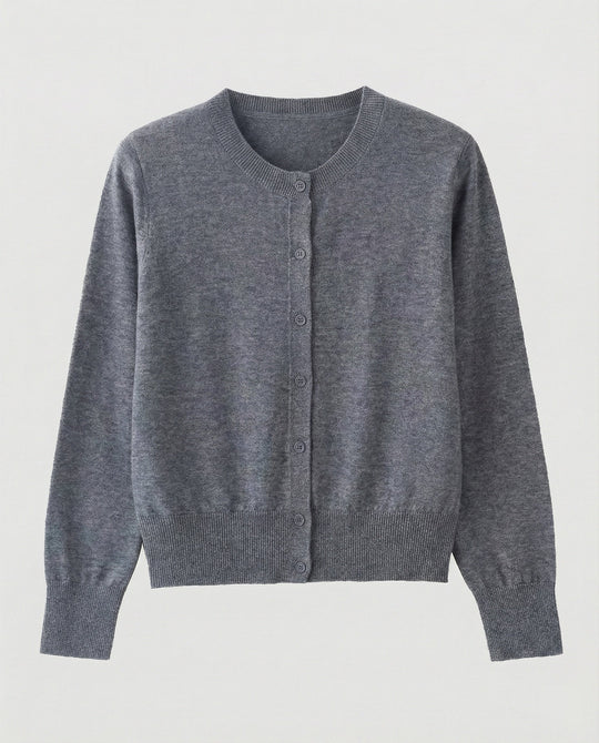 Strickjacke Damen klassisch mit feinem Strickdesign
