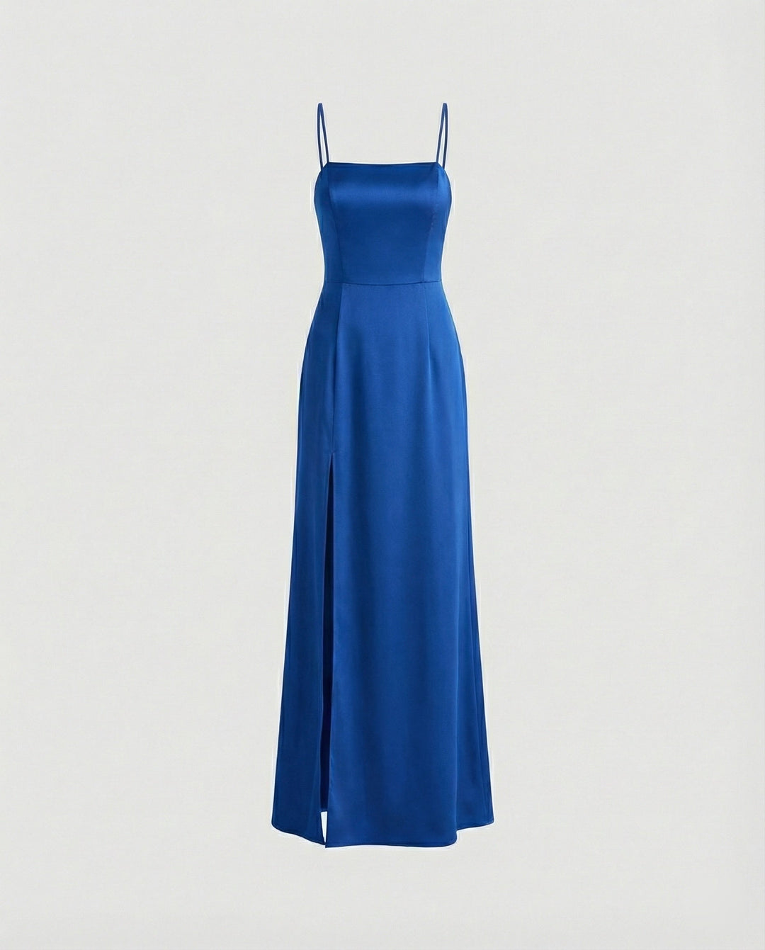 Damen Elegantes Abendkleid mit schwingendem Rock und tiefem Schlitz