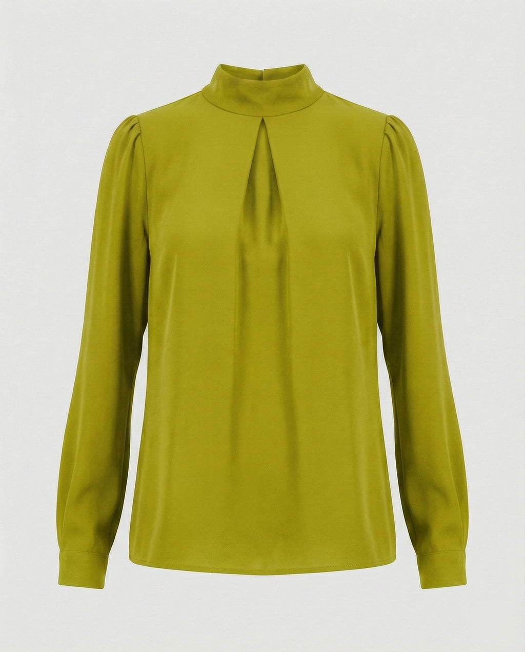 Damen elegante Bluse mit Stehkragen