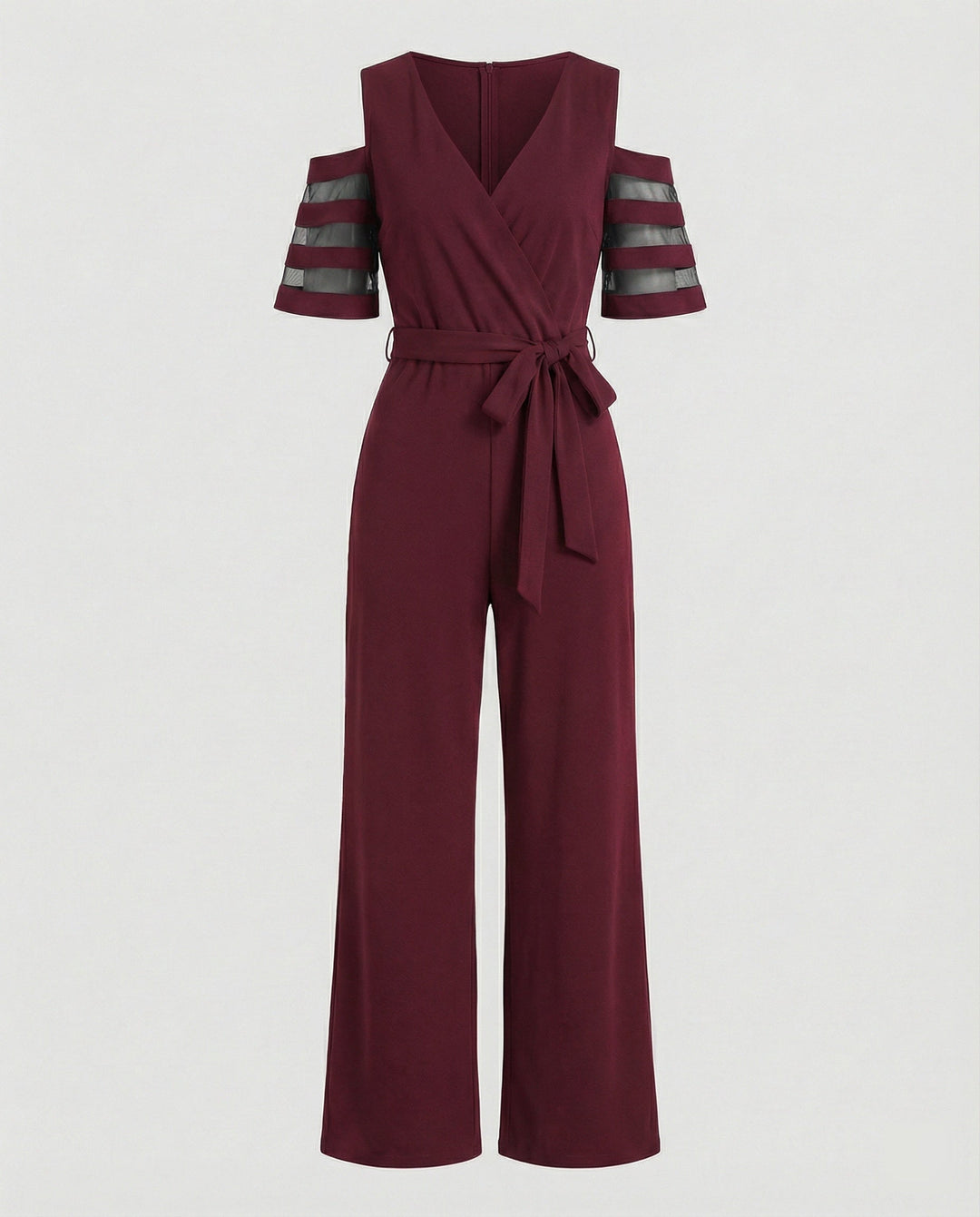 Damen Jumpsuit schulterfrei elegant