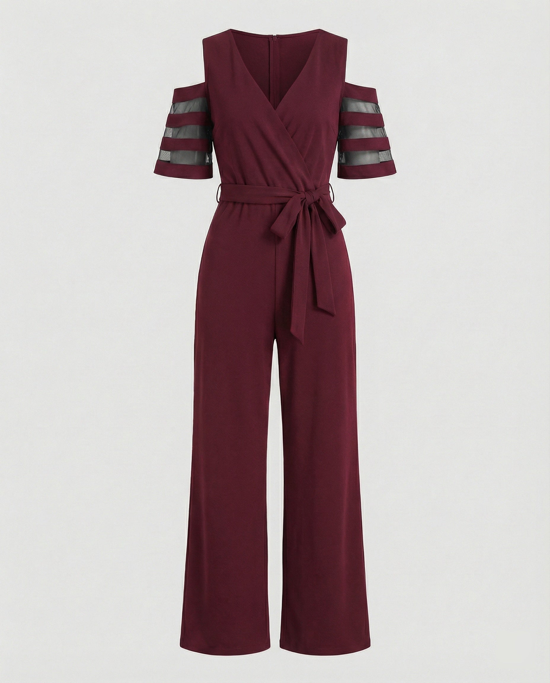 Damen Jumpsuit schulterfrei elegant