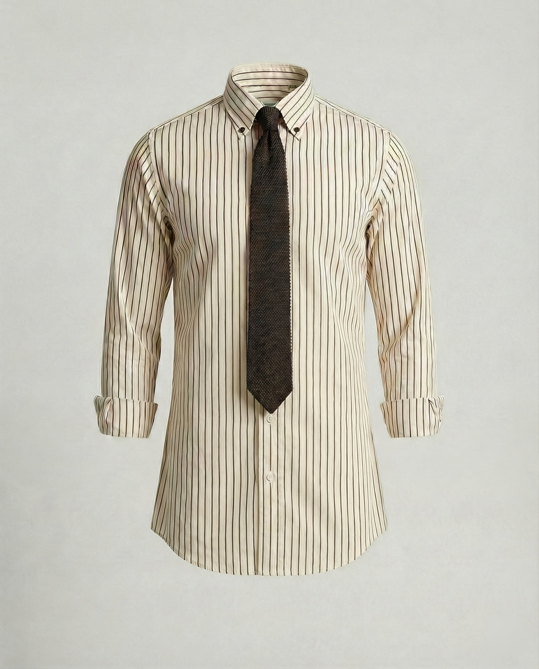 Herren Langarmhemden Business Slim