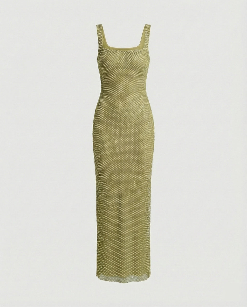 Damen funkelndes Abendkleid aus Netzstoff