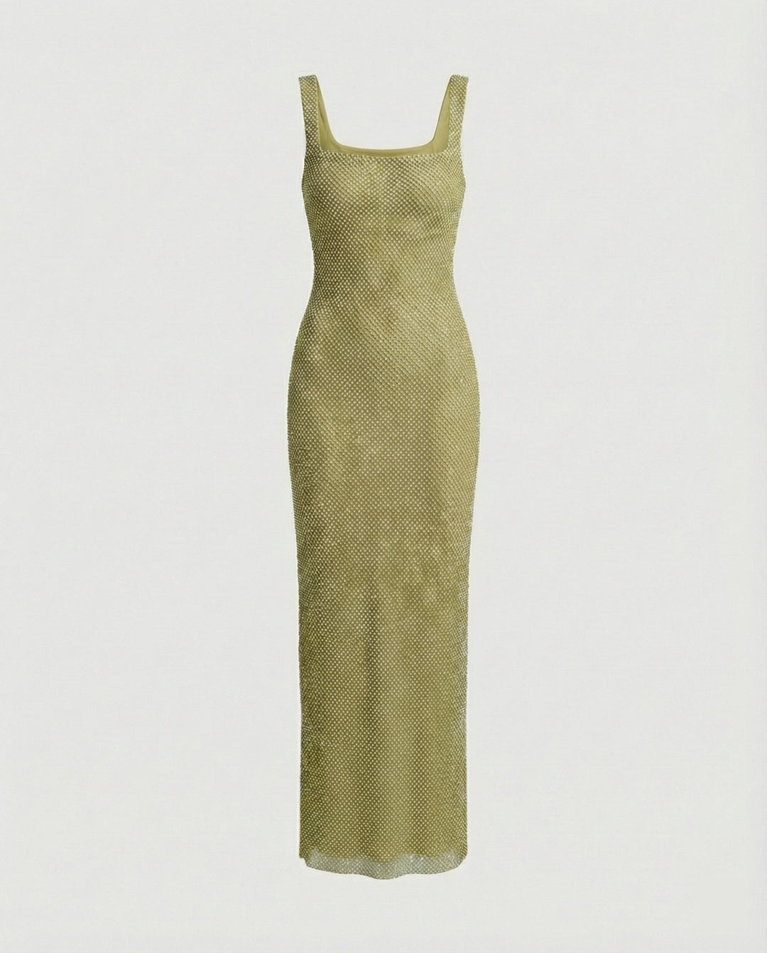 Damen funkelndes Abendkleid aus Netzstoff
