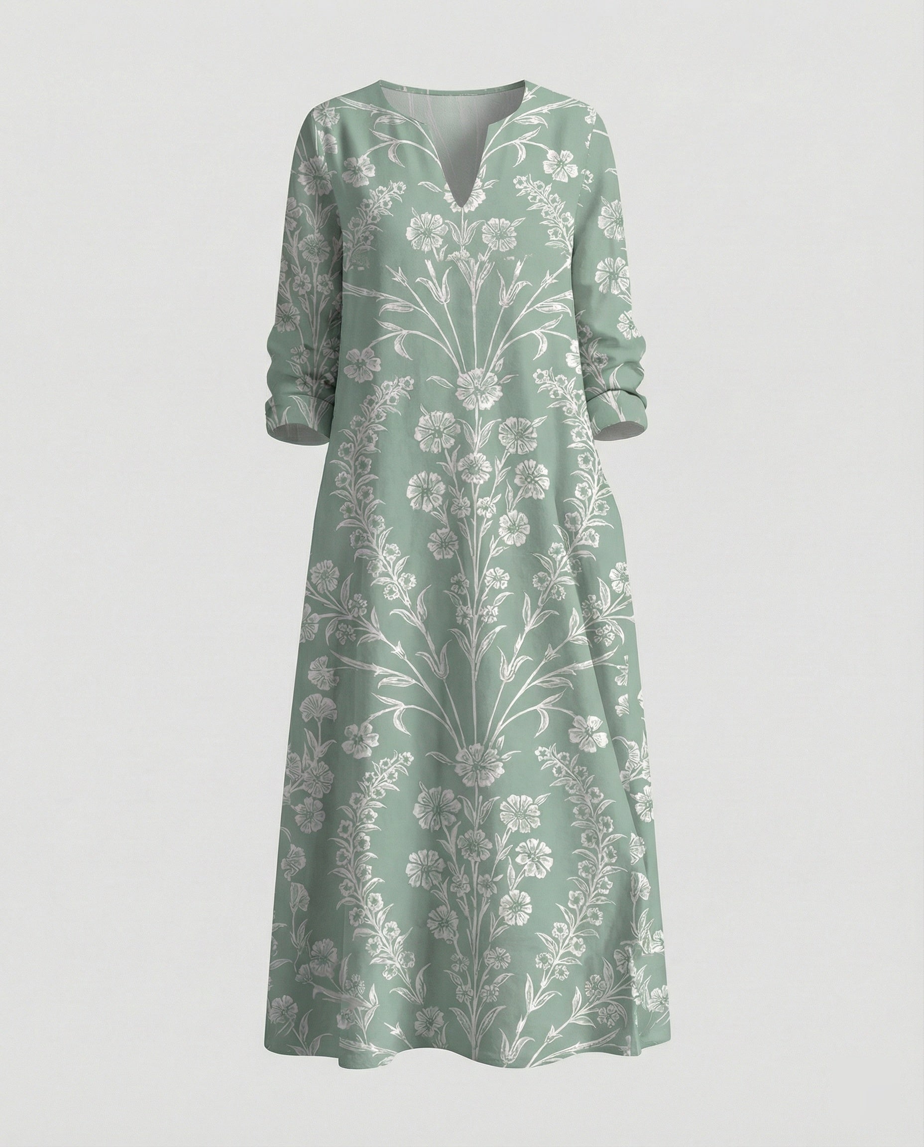 Boho Maxikleid Sommer Damen Taschen