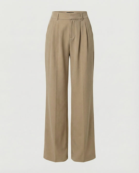 Damen Bundfaltenhose Damen elegant