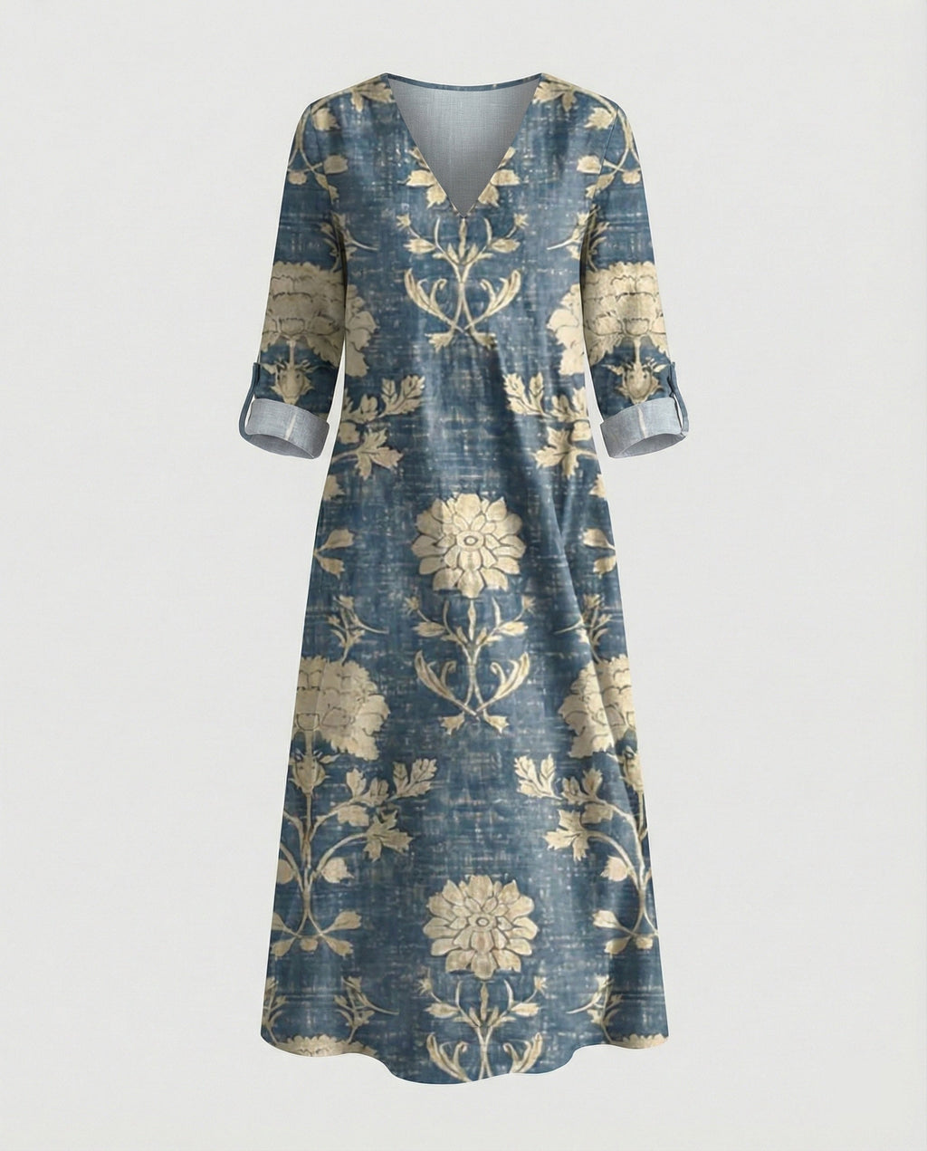 Boho Maxikleid Sommer Damen Taschen