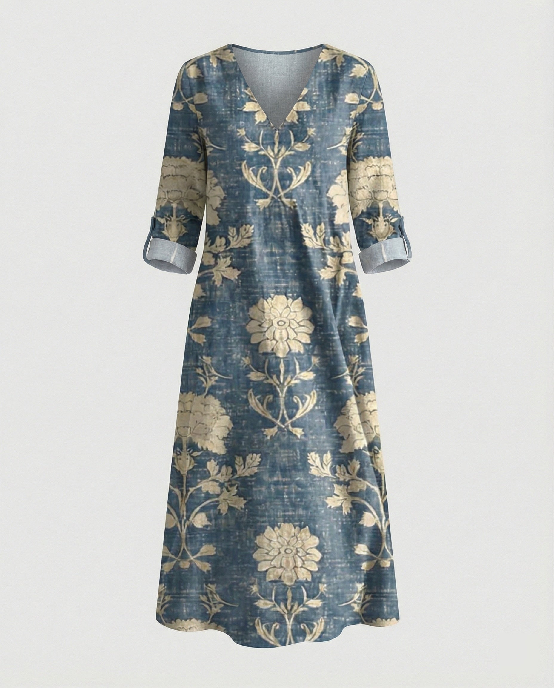 Boho Maxikleid Sommer Damen Taschen