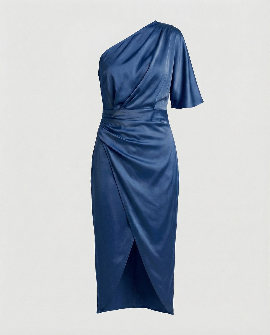 Elegantes Abendkleid Midi asymmetrisch