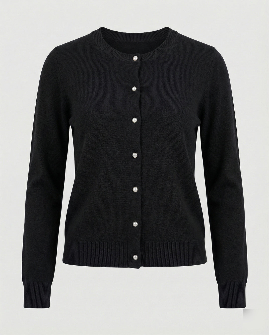 Damen Feinstrick Cardigan mit Knopfleiste und weichem Material