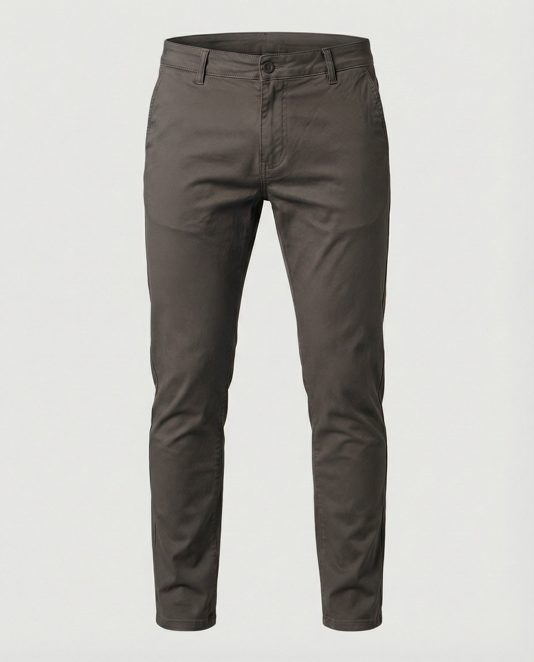 Herren Chinohose Slim Fit mit Elastikbund