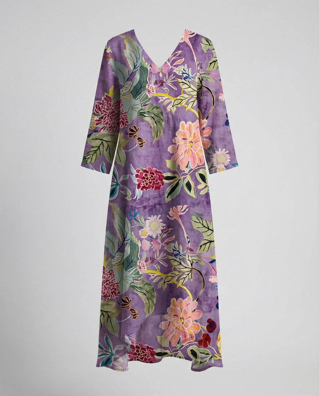 Boho Maxikleid Sommer Damen Taschen