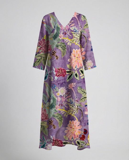 Boho Maxikleid Sommer Damen Taschen