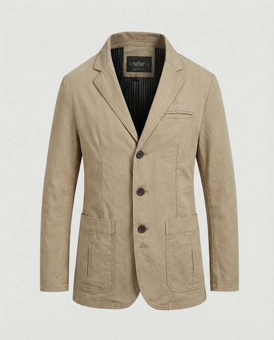 Herren Blazer Herren unstrukturiert